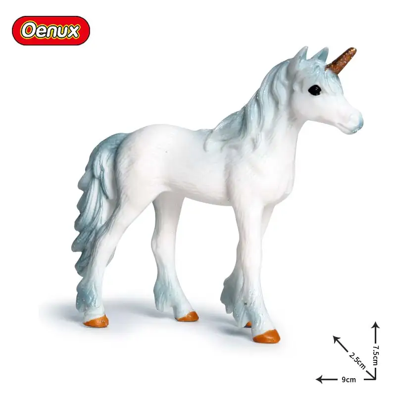 Oenux Beauty Fish Princess Mermaid Action Figures Model Elves Elf Pegasus Animal Figurines Doll Kid Toy Girl Gift Cake Toppers - Image 19