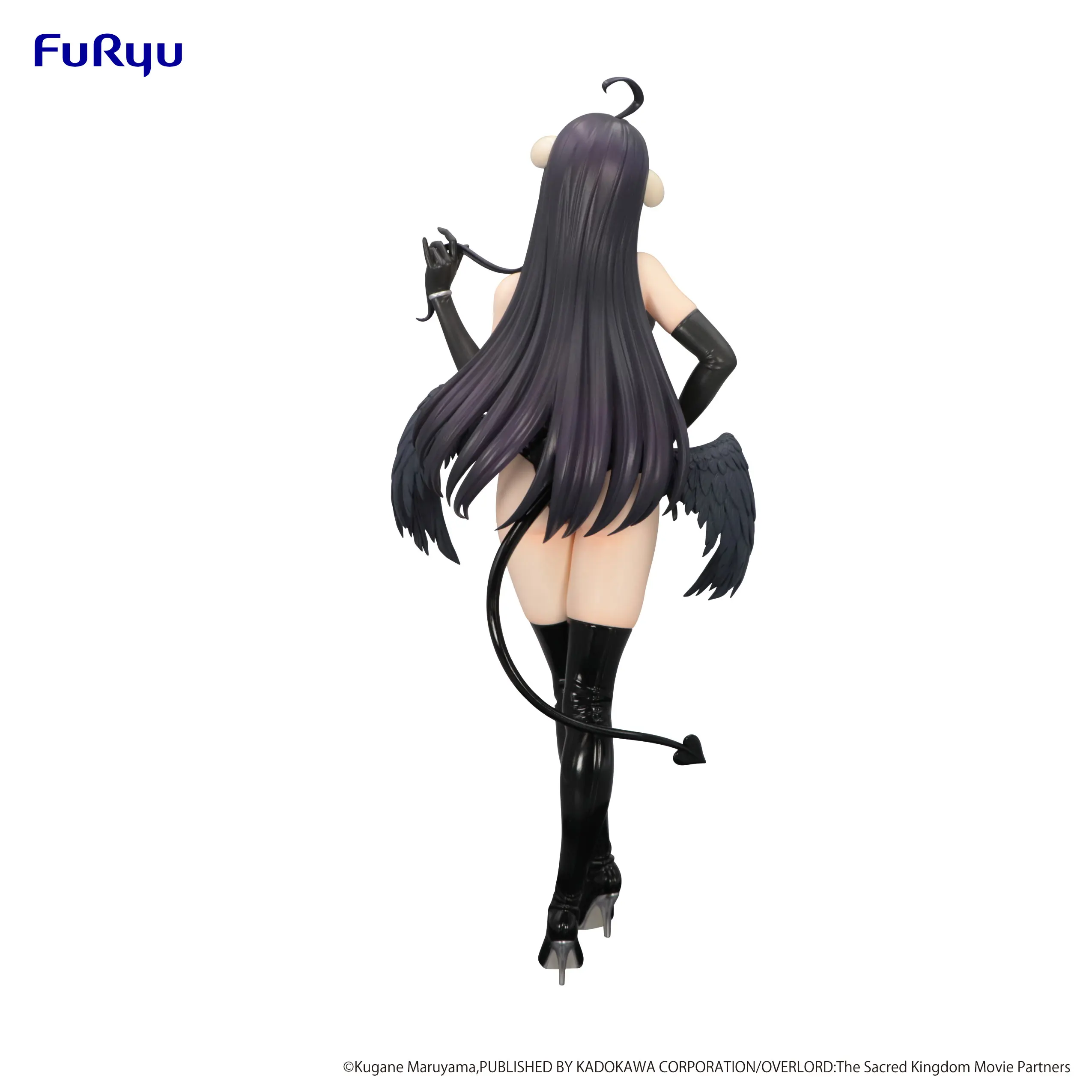 In Stock FuRyu BiCute Dark Overlord Albedo Little Devil Desktop Cute Doll Anime Action Figure Toy Gift Model Collection - Image 5