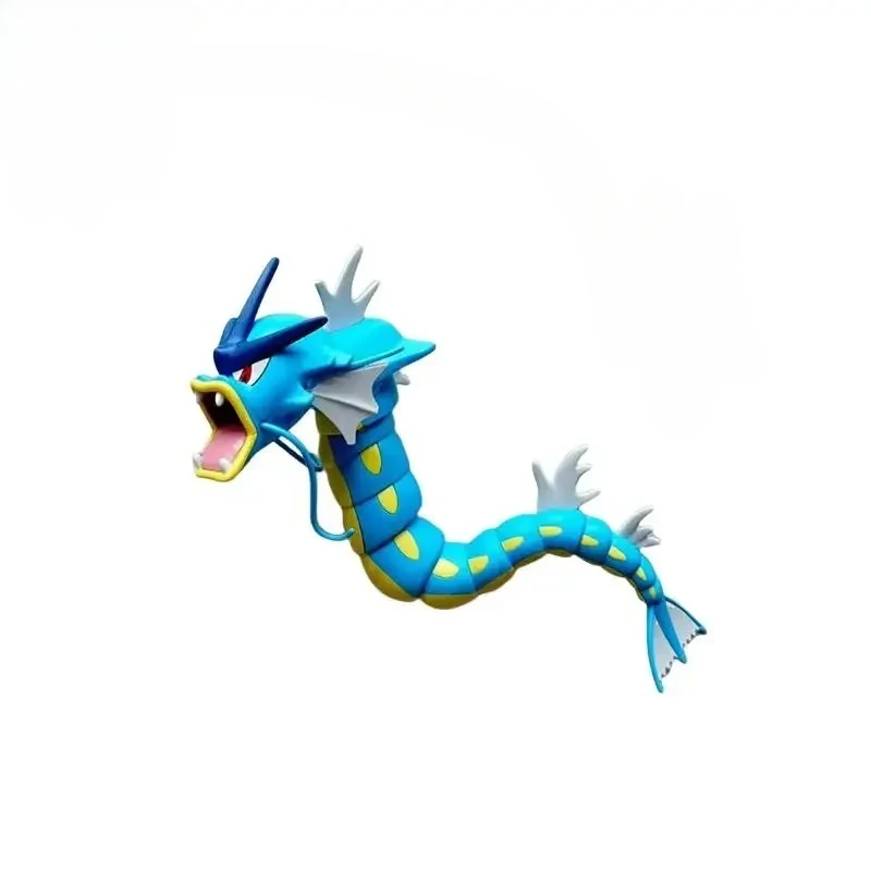 In Stock Original Bandai Pokemon Gyarados Quick Assemble Series Model kit anime Desktop Ornaments Collector Figurine Toys Gift