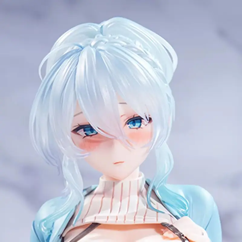14cm Restored Yukino Sitting Posture Figure Sexy Beauty Anime Peripheral Character Model Mifuyu Yukino Desktop Decor Boy Gifts