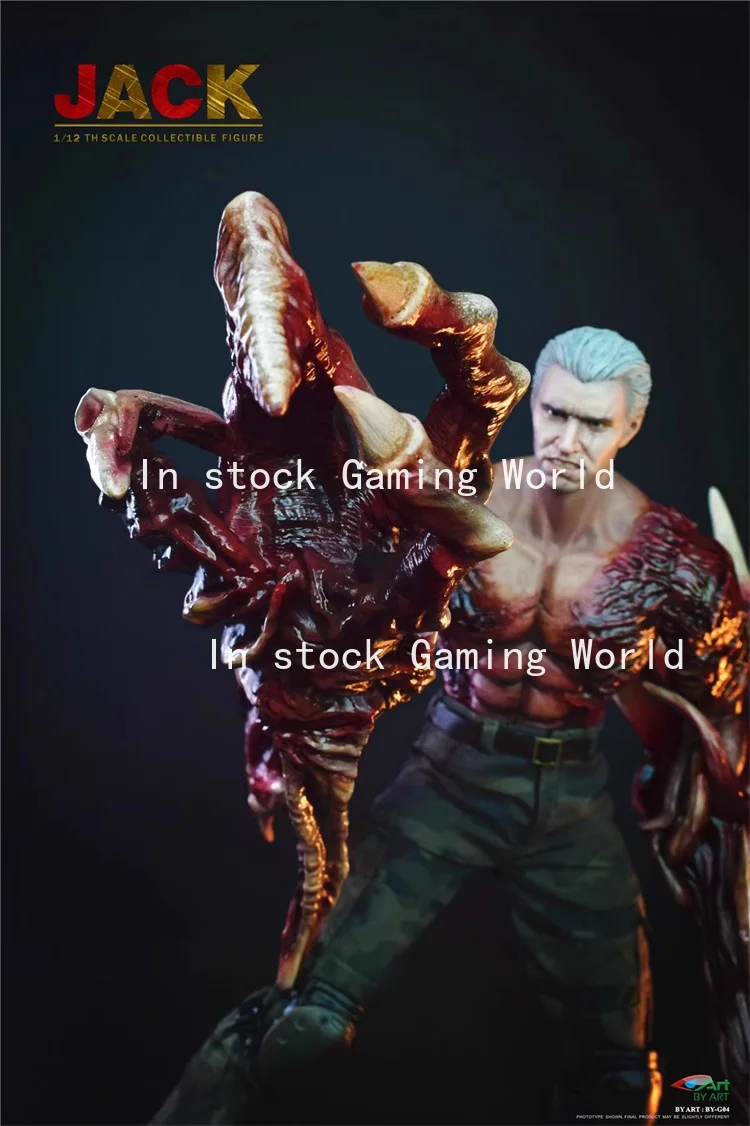 Adults Fun in Stock BY-ART 1/12 Resident Evil Jack Krauser Jack Krauser Action Figure BY-G04 Toy Collection Gift