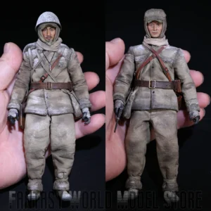 POPTOYS CMS006 CMS008 1/12 The Seventh Company of Defending the Country Male Soldiers 6'' Full Set Action Figure Model Doll Gift