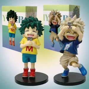 In Stock 2pcs Standing Anime Action Figures PVC Collectible Model Toys Kids Birthday Toys Decorative Gifts for Fans