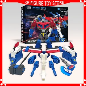 BAIWEI Transformation TW-1036 TW1036 Animated 08 RepairTeam Captain OP Fire Truck Action Figure Model Doll Christmas Gift