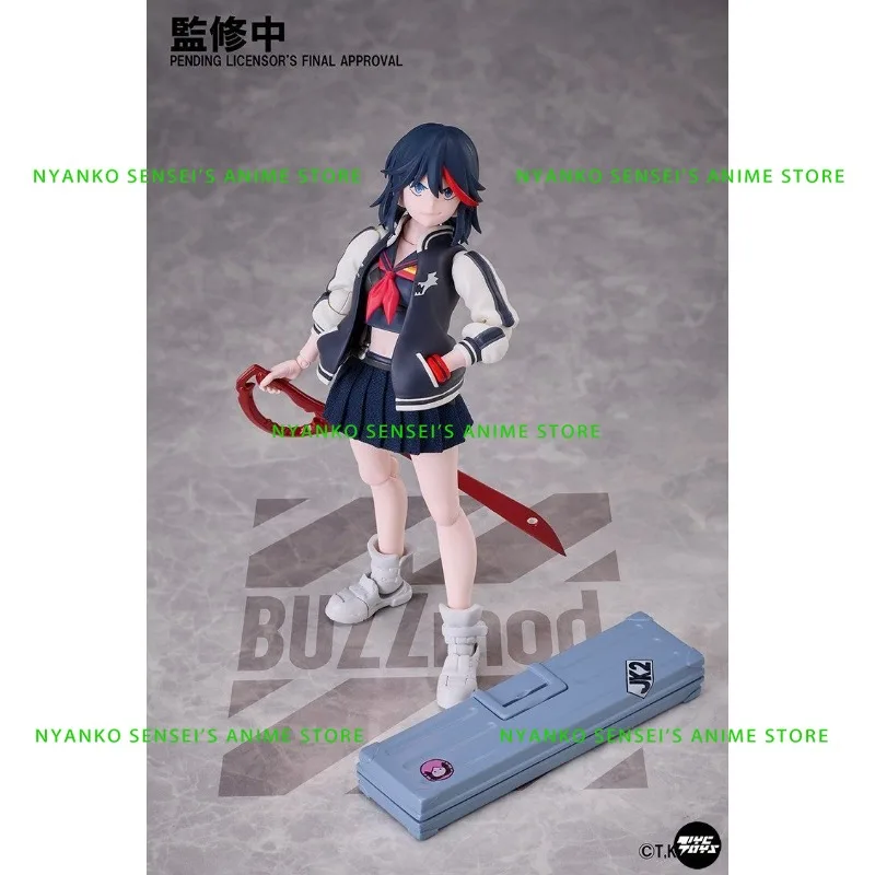In Stock Aniplex BUZZ MOD. Kill La Kill Ryuko Matoi 14cm Action Figure Anime Model Trendy Toys Desktop Gift Collectible