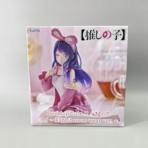In Stock Taito Desktop Cute Kawaii Oshi No Ko Hoshino Ai Rabbit Room Wear Ver. Pvc 13cm Anime Action Figures Model Toy