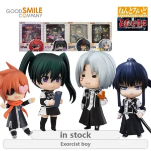 GSC Original NENDOROID D.Gray-man Series 1614Aaron WalkerYutaka Kanda1854 Rabbi Anime Action Figure Model Toys Gifts Fo Boys