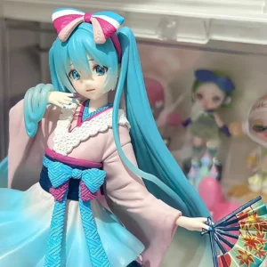 Anime Figurine Hatsune Miku Standing Posture and Sitting Posture Series Cute Action Model Pvc Toy Desktop Collection Gift