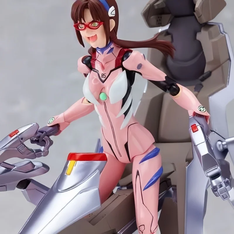 In Stock Made in China KO EVA New Century Figma 091 Evangelion Theatrical Edition Ayanami Rei Beautiful Girl Movable Figure - Image 4
