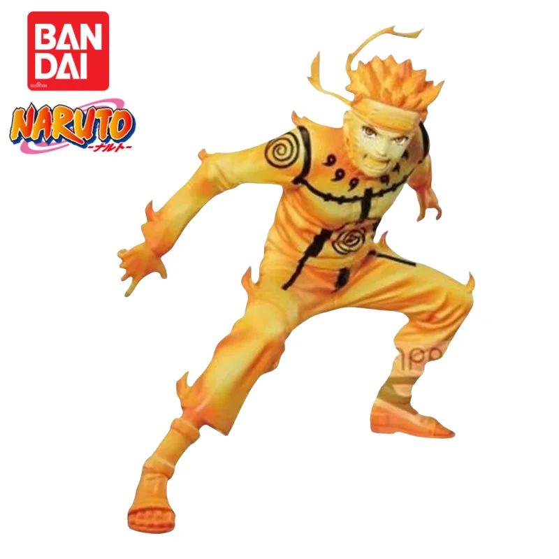 In Stock Original Bandai Banpresto Naruto Vibration Stars Uzumaki Naruto Anime Characters Action Figure Model Figurine Ornaments