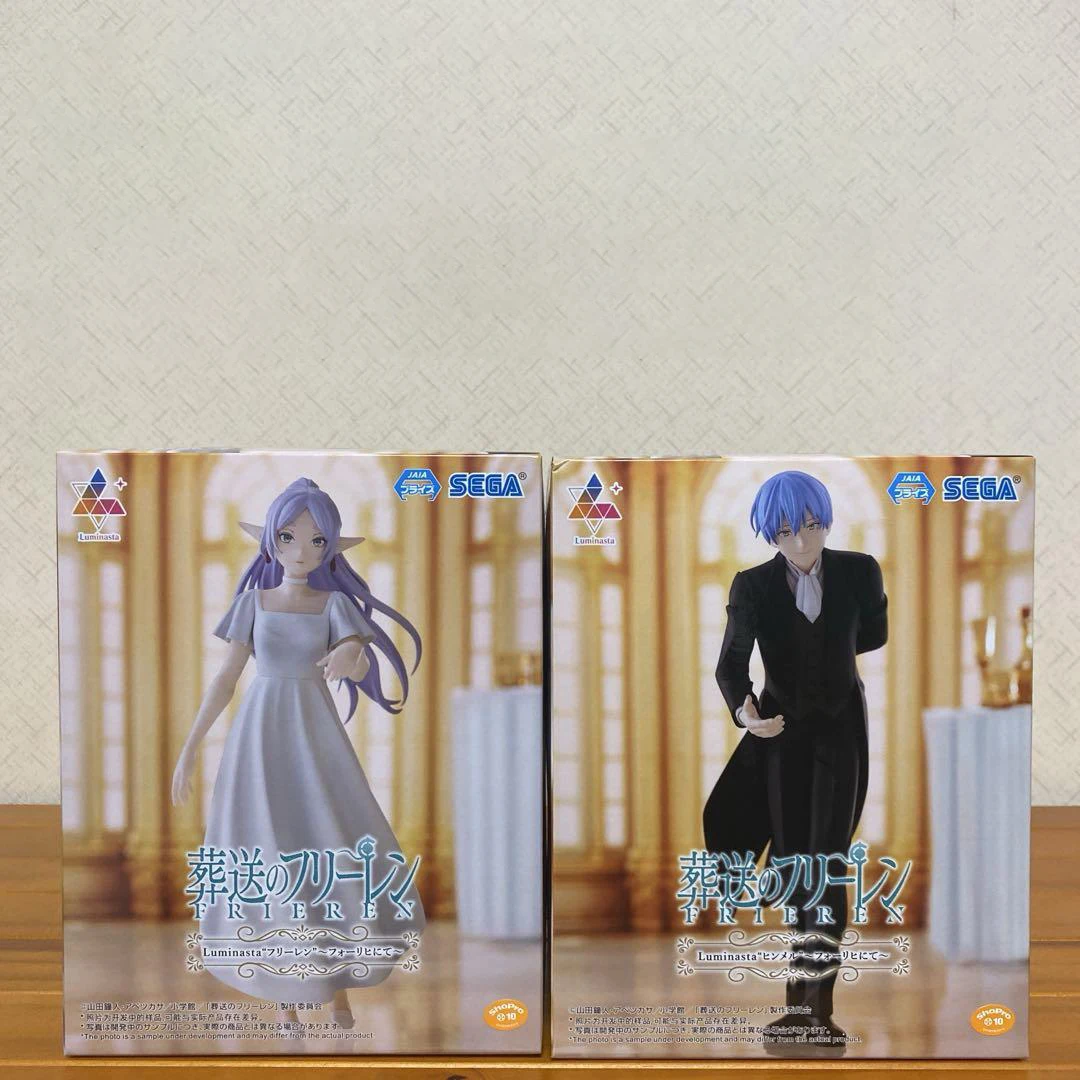 In Stock SEGA Luminasta Frieren:Beyond Journey’s End Frieren Himmel ~Friedrich Time~ PVC 17CM Anime Action Figures Model Toy