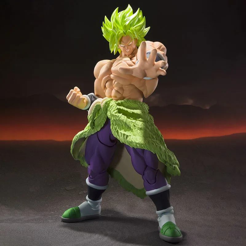 In Stock BANDAI Original Box S.H.Figuarts BROLY FULL POWER BROLY SUPER HERO NYCC SDCC SHF Action Figure Model ToyGift for Kid - Image 6