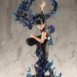 Hot 24cm Yuyu Hakusho Figures Hiei Anime Figure Pvc Statue Collection Model Room Decoration Dolls Boys Birthday Toys Gifts