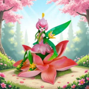 New 17cm Digimon Adventure Anime Figure Lilimon Figures Cute Collection Model Desktop Decoration Toys for Kid Birthday Gifts