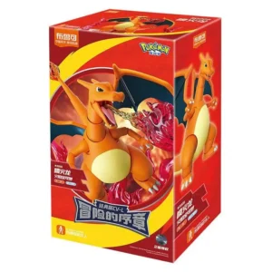 In Stock New Blokees Pokemon Assembly Action Figure Pikachu Charizard Anime Original Desktop Decoration Customized Toys Gifts