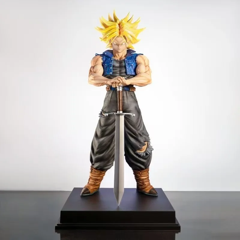Jt Statue Dragon Ball Z Trunks Figure 53cm/20.87inch Future Trunks Super Saiyan Action Figures Collection Mode Toys Gifts