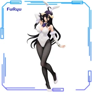 In Stock FuRyu Original Genuine Anime Overlord Albedo BiCute Bunnies Figure 30cm BCB Collection Model Toy Figures Birthday Gift
