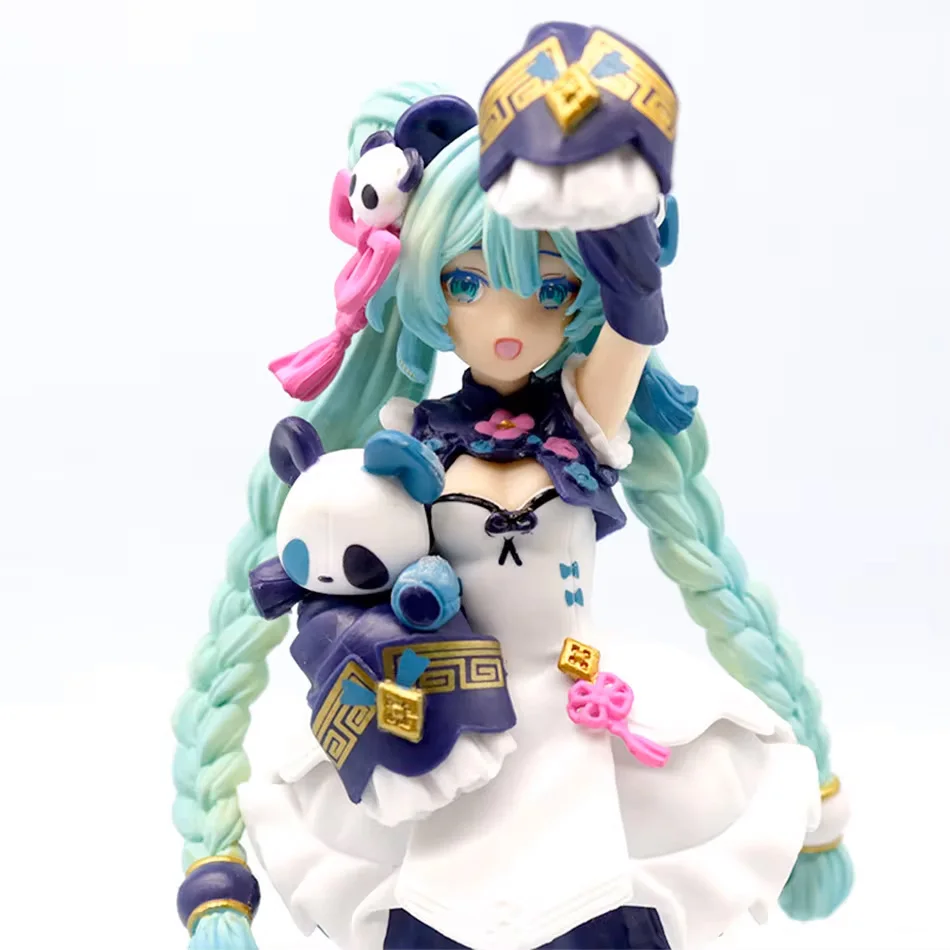 Hatsune Miku Figure National Style Fashion Panda MODERNCHINA Model Toys Gifts Collection Action Figure PVC