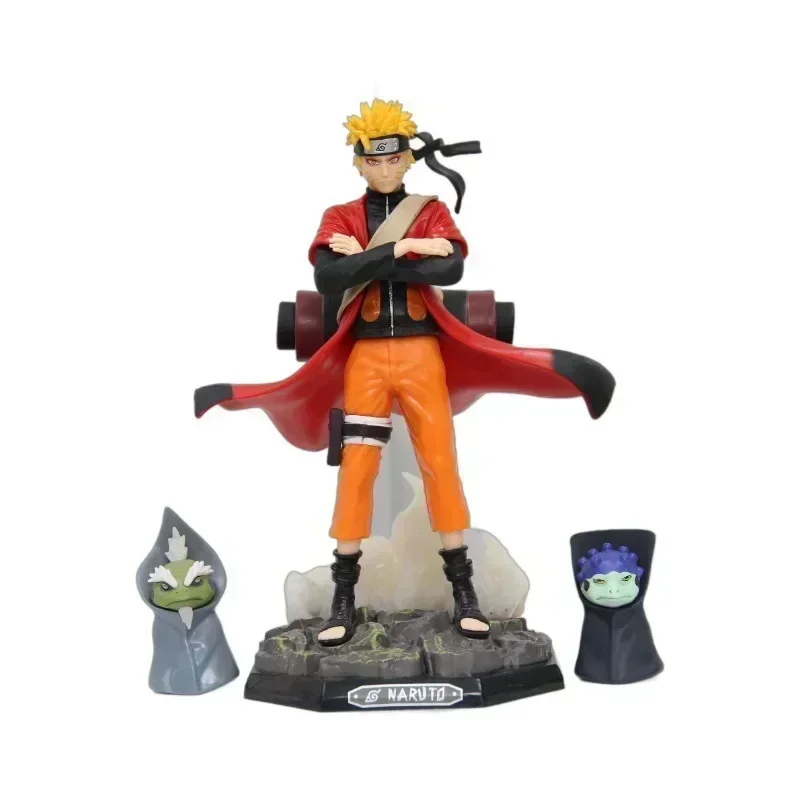 IN STOCK Naruto Anime Figure Uzumaki Naruto Peripheral PVC Model Glow Statue Desktop Decoration Ornaments Birthday Gifts Toys