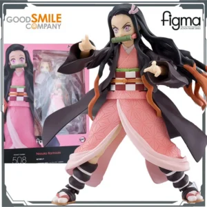 GSC Original Figma 508 Kamado Nezuko 130mm Anime Action Figures Toys for Boys Christmas Gift Collectible Model Ornaments