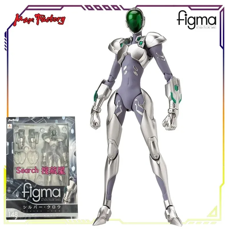 Max Factory Figma Accel World Series Black Lotus Silver Crow Anime Action Figure Articulated Collectible Model Toy for Boys
