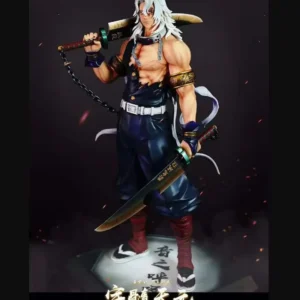 Demon Slayer Action Figures Muzan Daki Gyutaro Yoriichi Tsugikuni Upper Moon Twelve Kizuki Anime Statue Model For Anime Fans