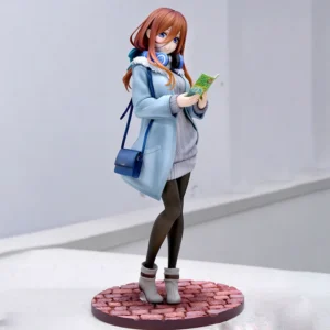 28CM The Quintessential Quintuplets Miku Nakano Date clothing Action Figures Anime Cartoon Peripheral Desktop Ornament Toys Gift