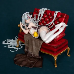 16cm Azur Lane KMS Agir Rose Ceremony Sofa 1/6 PVC Action Figure Anime Figure Model Toys Collection Doll Gift
