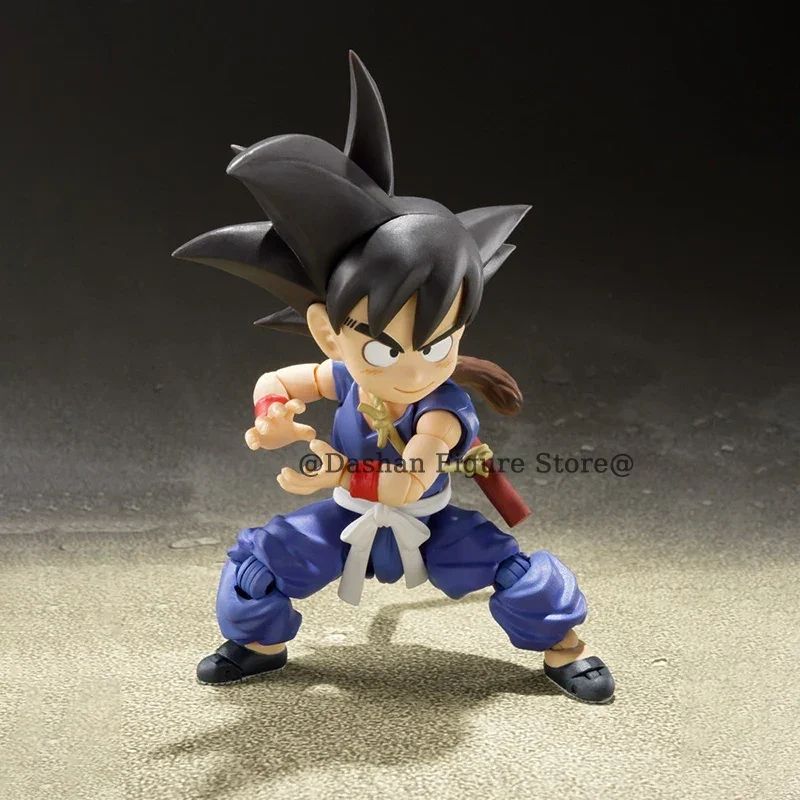 SHF Son Goku Action Figure Anime Beginning Of A Great Adventure Movable Model Toys Collection Dragon Ball Childhood Goku Figures