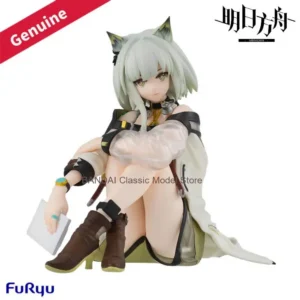 Original Genuine FuRyu Prepainted Noodle Stopper Figure Arknights Kal'tsit H=100mm Game Character Figure Decoration Collection