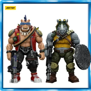 [Pre Order] JOYTOY 1/18 Action Figure TMNT Ninja Turtles Bebop Rocksteady Collection Model Toys