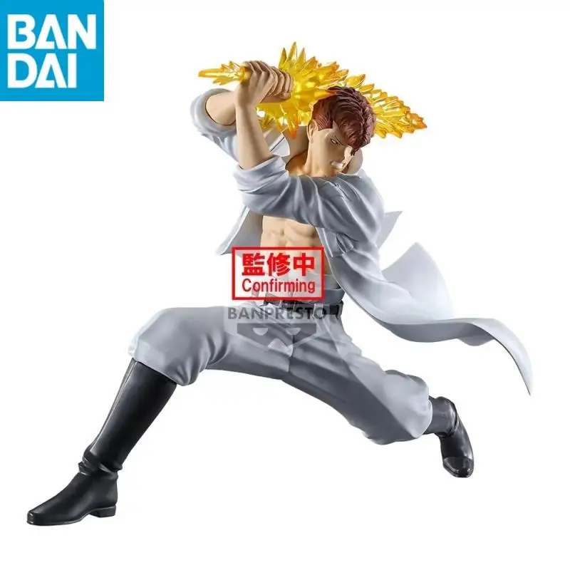 Original Bandai BANPRESTO Anime Figure Yu Yu Hakusho Dark Tournament Kuwabara Kazuma Action Figurine PVC Model Collector Toys - Image 5