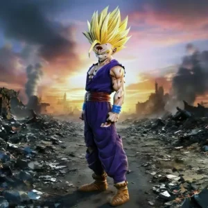 New Dragon Ball Anime Figure Son Gohan Figures Super Saiyan Gohan Figurine Collection Statue Model Ornament Room Desk Toys Gifts