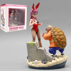 Dragon Ball Master Roshi Bulma Chichi Kame Sennin Action Figure Toys Anime DBZ Figuras 10cm Manga Figurine Model Ornaments Gift