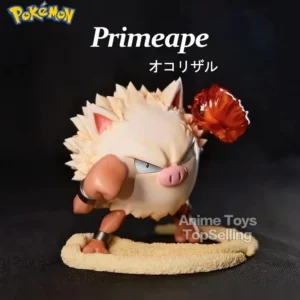 7cm/2.76in Anime Pokemon Figure Primeape Action Figures Pvc Statue Collection Model Toys Gifts