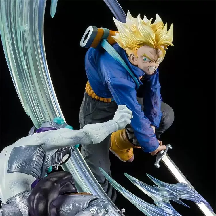 Adults Fun BANDAI Tamashii F.Zero Dragon Ball Ultimate Battle Trunks Vs Mecha Frieza Limited Edition Collectible Figure - Image 4