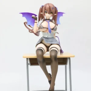 Succubus Lumiiru 1/6 Scale Anime Figure 23.5cm Demon Girl Desk Statue Bookshelf Pc Case Ornament Collectible Toy Otaku Fans Gift