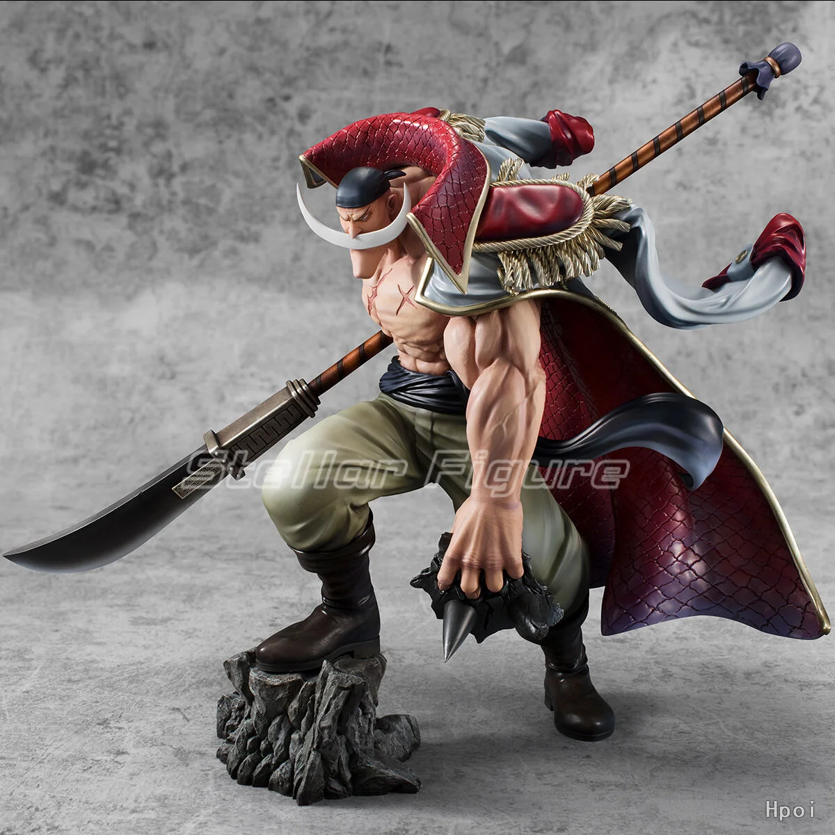 【SF】In Stock MegaHouse Portrait of Pirates SA-MAXIMUM ONE PIECE EDWARD NEWGATE Figures Model Collection Gift