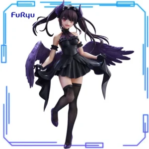 In Stock FuRyu Original Genuine Anime Date A Live V BiCute Dark Figure Tokisaki Kurumi 23cm Collections Model Toy Figures Gift