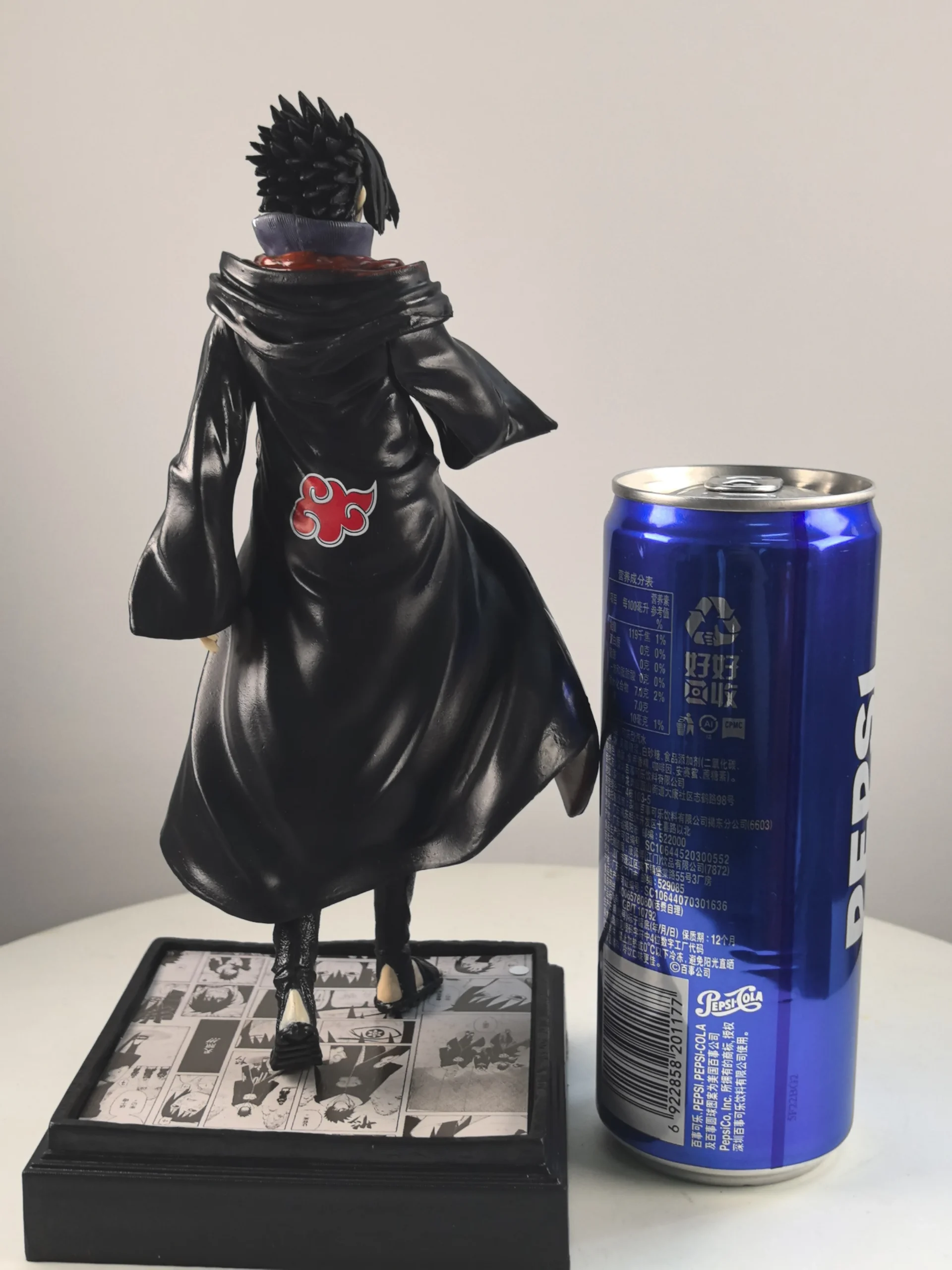 23CM Anime Naruto Action Figures Sasuke Uchiha Figurine PVC Collectible GK Statue Toys Exclusive