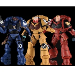 McFarlane Toys Warhammer 40000 Lieutenant In Phobos Armor/Assault Ercessor Sergeant/Ercessor Sergeant 18cm Action Figures Model