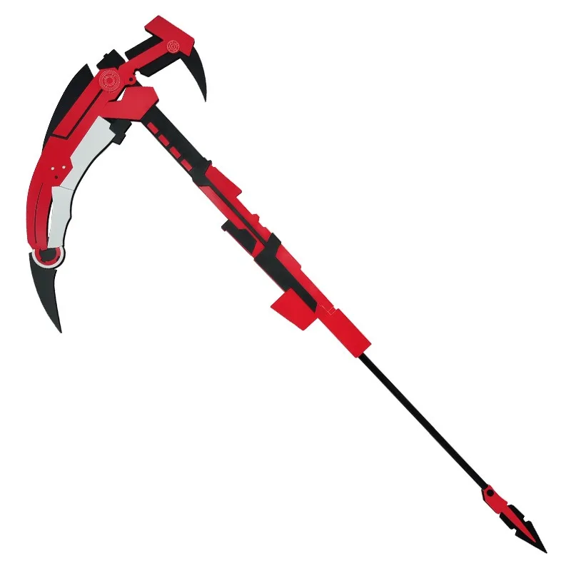 180cm Ruby Rose Sickle RWBY Anime Peripherals Wooden Detachable Cool Model Unsharpened Cosplay Desktop Ornament Collections Toy