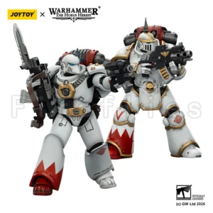 1/18 JOYTOY Action Figure The Horus Heresy White Scars MKIll MKVI Tactical Legionary Anime Model Toy