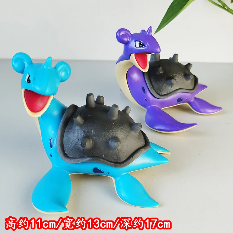 Pokemon Anime Figures Lapras Gk Figurine Cute Mini Dolls Statue Pvc Model Collection Desktop Decoration Kids Birthday Toys Gift