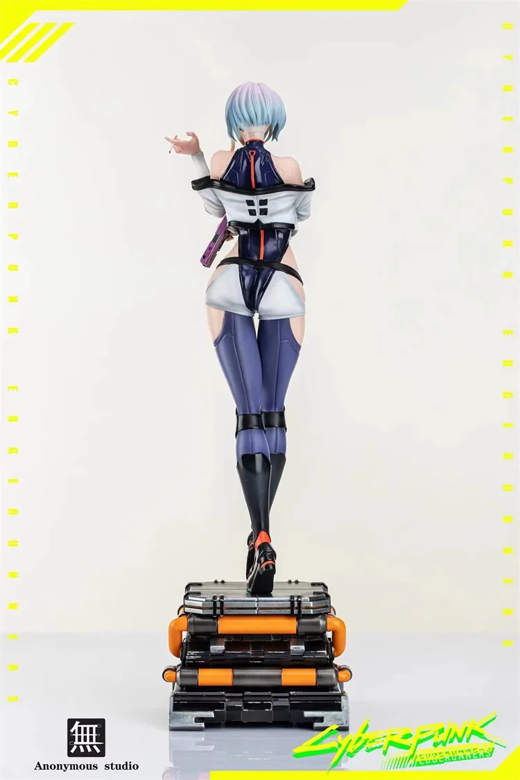 18CM Anime Game Cyberpunk: Edgerunners Lucy Figure Standing Anime Model Toy Gift Collection Aciton Figure PVC
