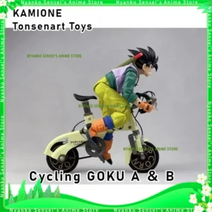 Tonsenarttoys Dragon Ball Son Goku Ride Bike 01A 01B Dragon Ball SHF Gogeta Anime Action Figures Model Collection Toys