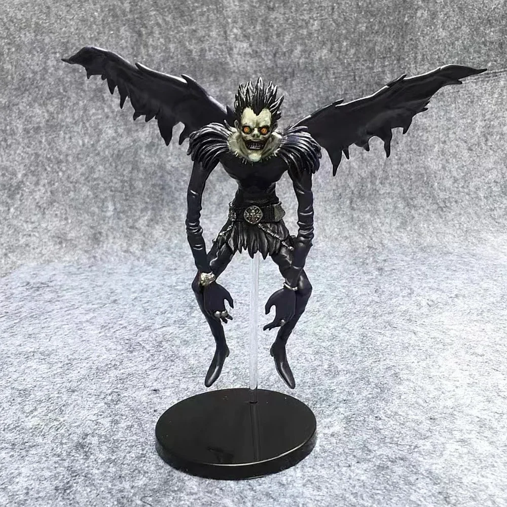 2025 HOT NEW Death Note Anime Figures Statue Ryuk Rem 23CM PVC Action Figureine Movie Collection Model Toys For Boys Gift