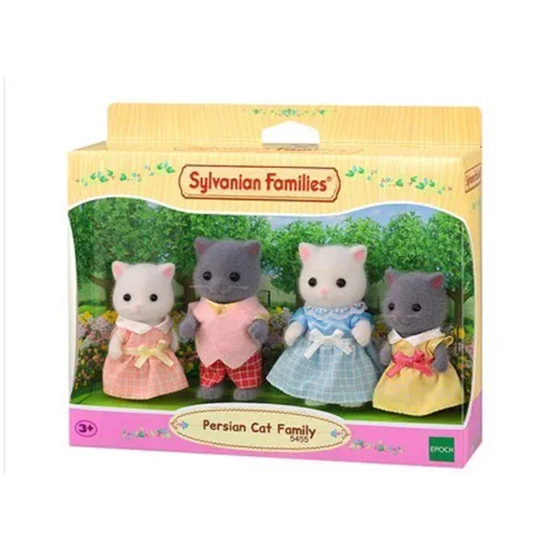 On Sale Sylvanian Family Anime Figure Baby Doll Toy Sylvanian Families Ternurines Kawaii Model Toy Room Collection Girls Gifts - Image 13