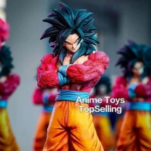 Anime Dragon Ball Figure Super Saiyan 4  Son Goku Statue PVC Collection Model Toys Gifts