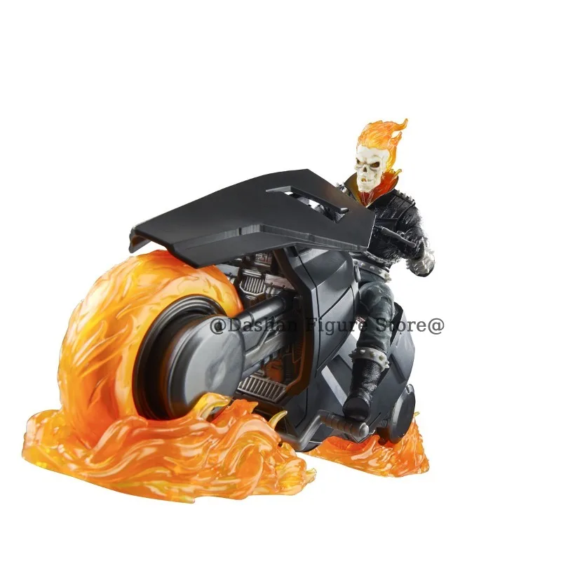 Anime Ghost Rider Action Figure Johnny Blaze Celebrating Figurine 85th Anniversary 6″ Collection Model Statue Toys Holiday Gifts